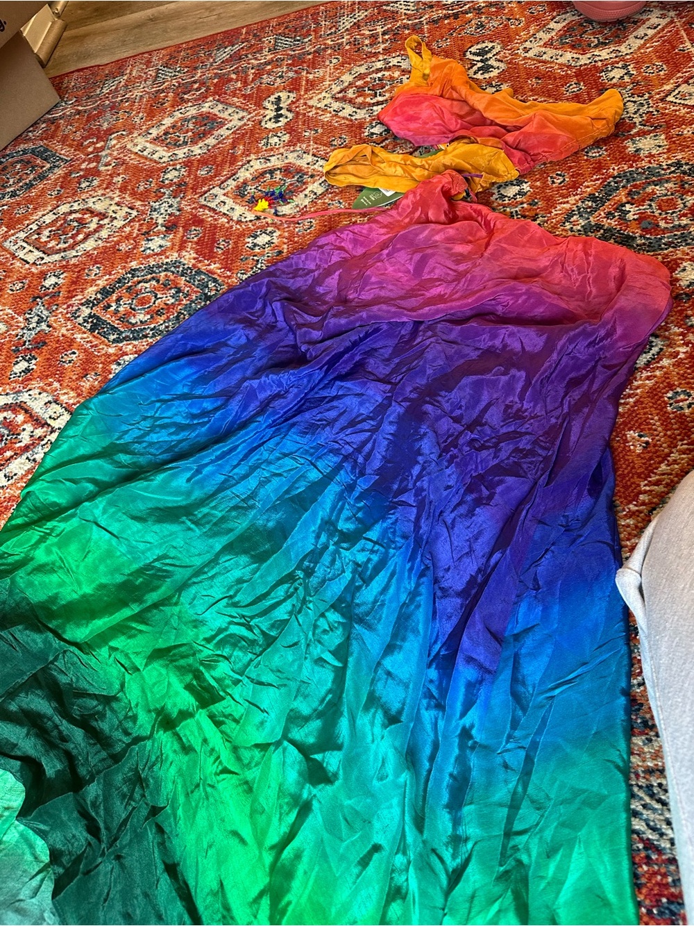 One shoulder cut out maxi dress - Picture 4 of 6